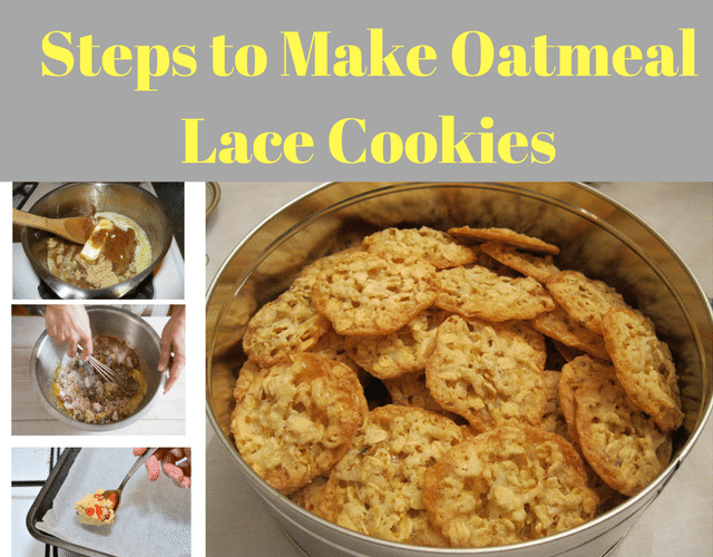 how to make oatmeal lace cookies