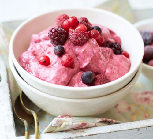 Instant Berry Frozen Yogurt