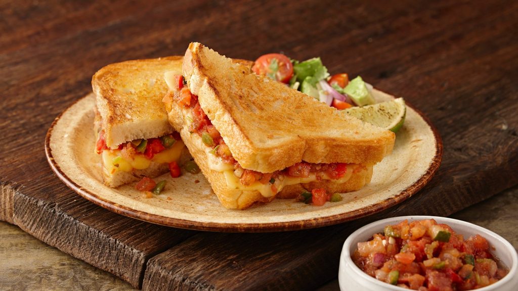 Spicy Grilled Cheese Sandwich
