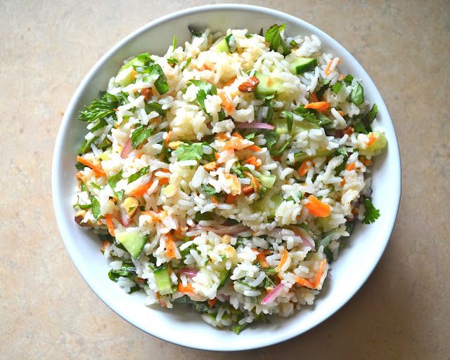 Lemon Herb Rice Salad