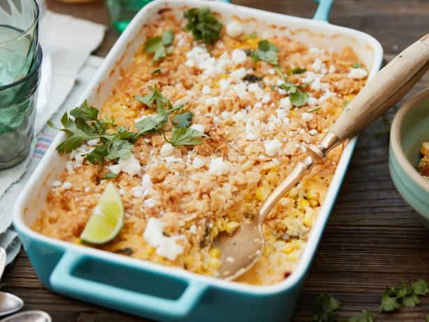 Spicy Creamed Corn Crumble