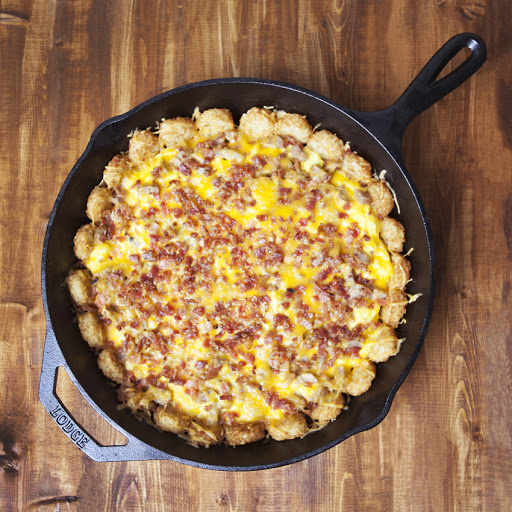 Tater Tot and Egg Skillet