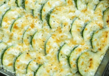 Cheesy Keto Zucchini Casserole