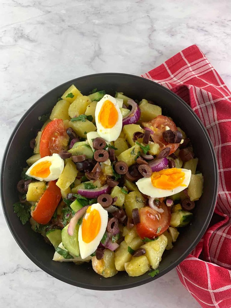 Potato Salad Recipe with Eggs