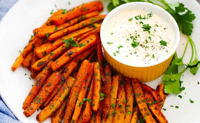 Carrot Recipes - Carrot Fries 