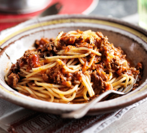Slow-cooked Spaghetti Bolognese