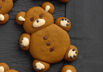 Teddy shaped cookies