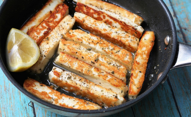 Cheese Recipes - Halloumi Cheese Fingers