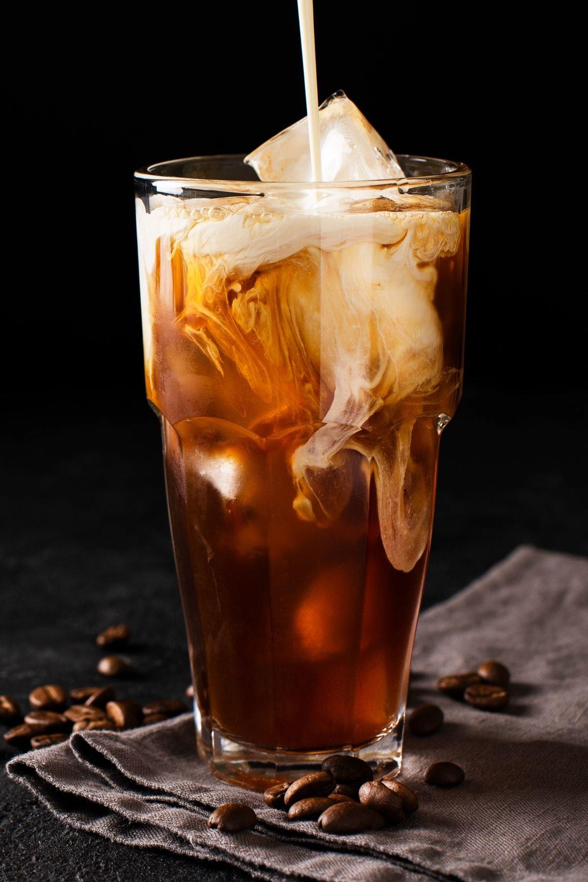 Cold brew with sweet vanilla foam